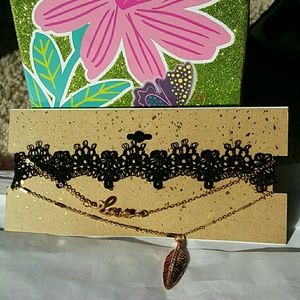 💋❤Three-piece ❤💋choker necklace set.❤💋